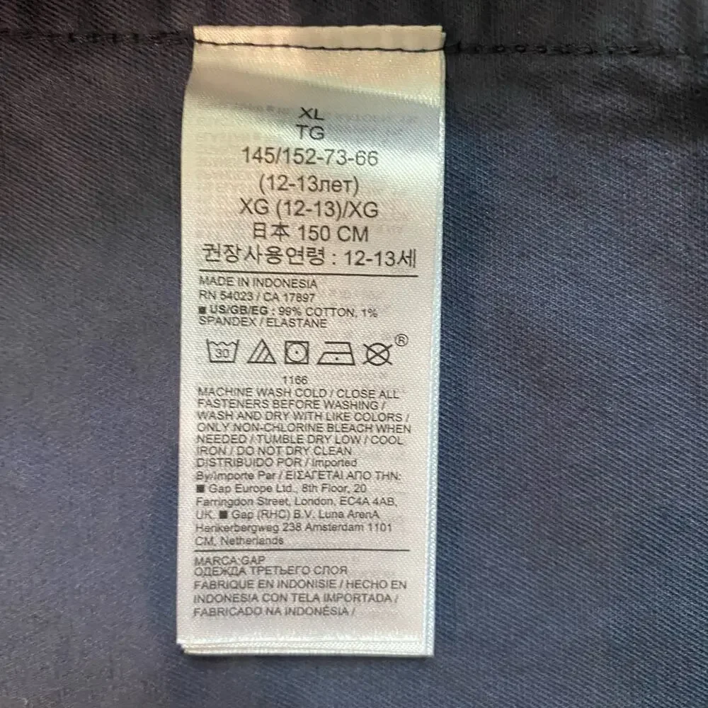 Gap Kids Coach's Lightweight Jacket with Washwell Vintage Navy XL